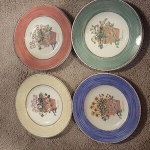Sarah's Garden by WEDGWOOD- set of 6 plates